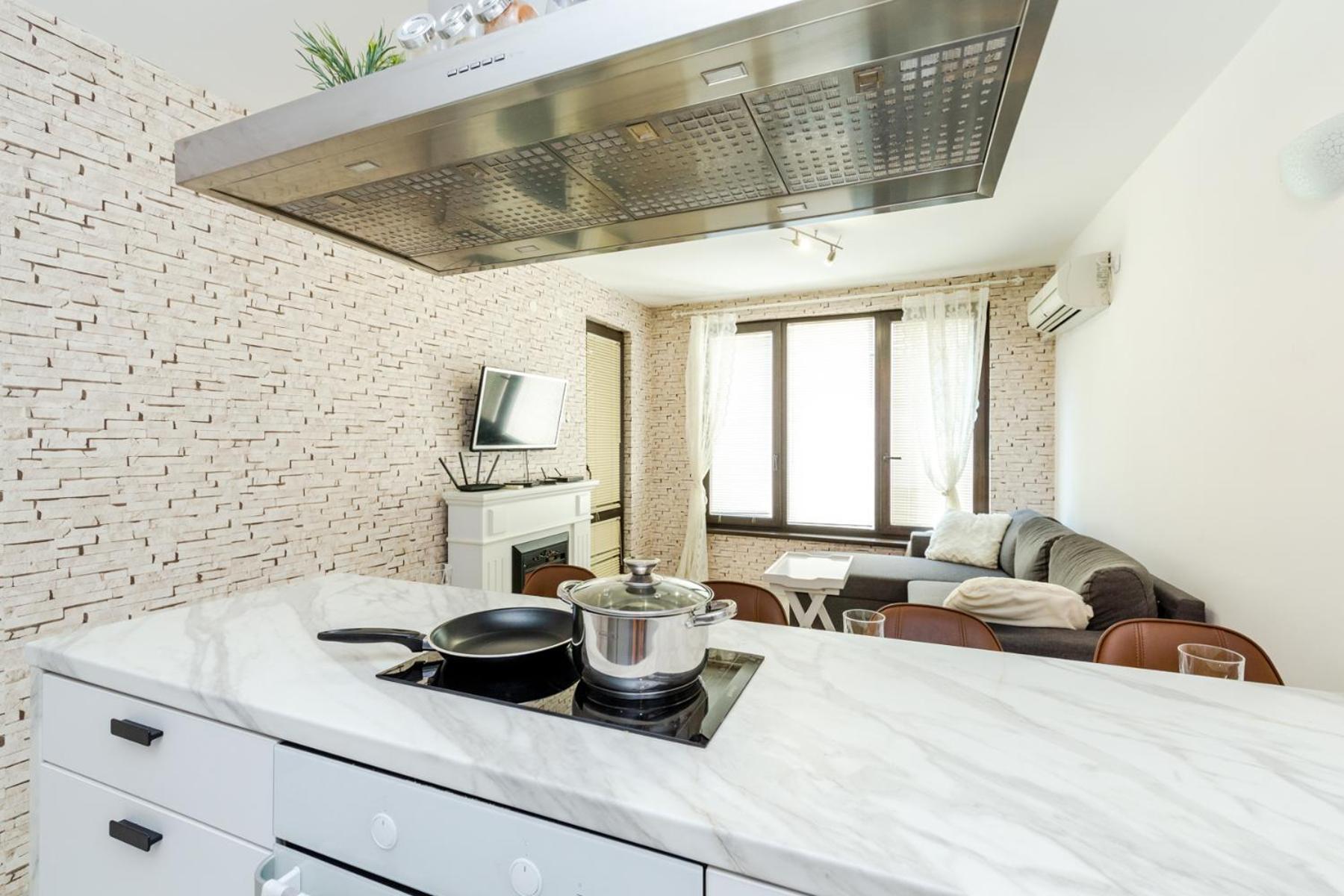 The White Apartment - Free Parking Sofia Exterior foto